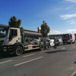 Verkehrsunfall mit verletzter Person auf B50