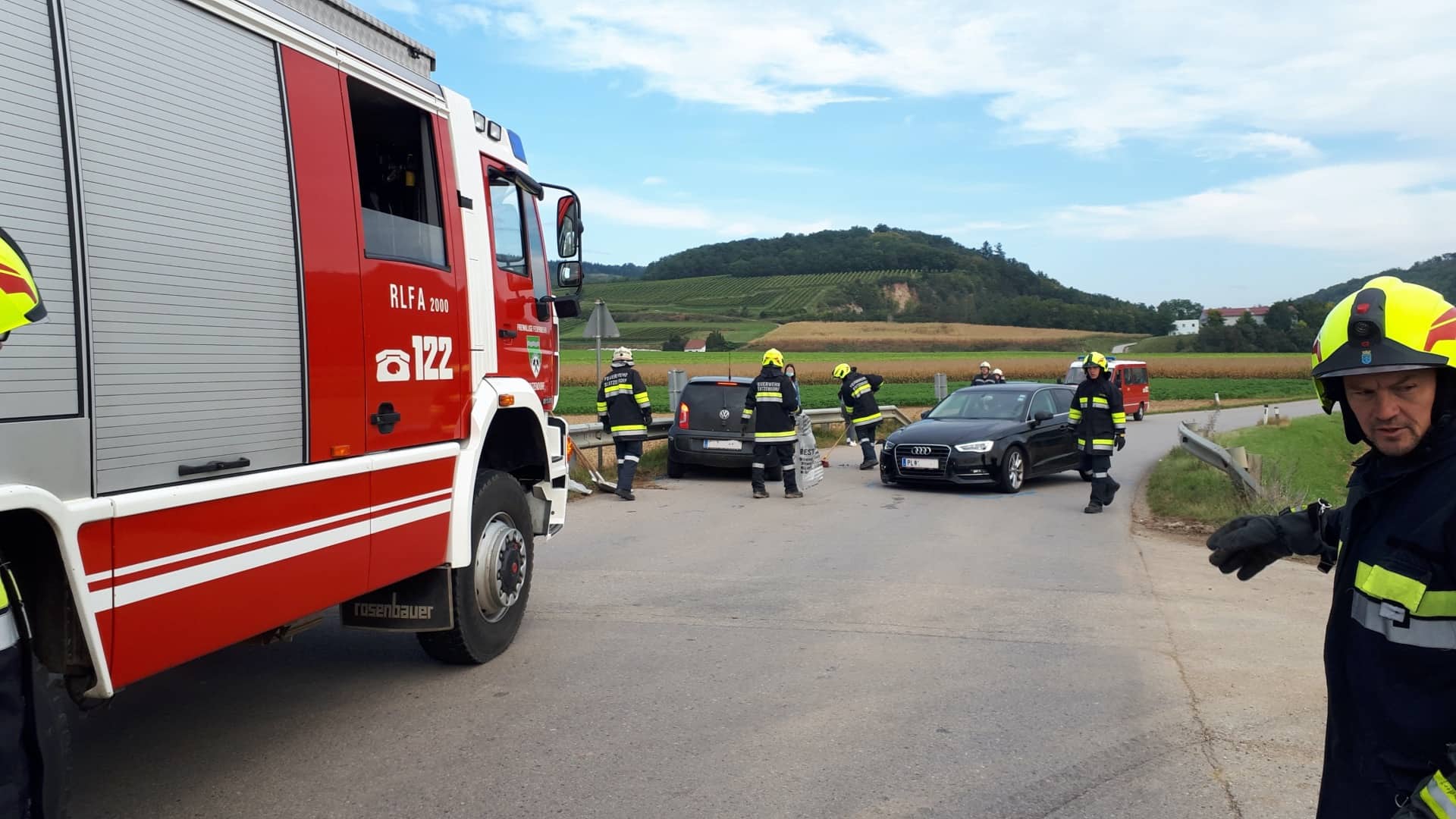 FF Statzendorf: Verkehrsunfall in Unterwölbling