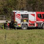 Feuerwehr Flugdienstübung in Trofaiach