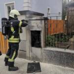 Brand Elektro-Verteilerkasten