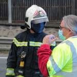 Menschenrettung im Frühverkehr