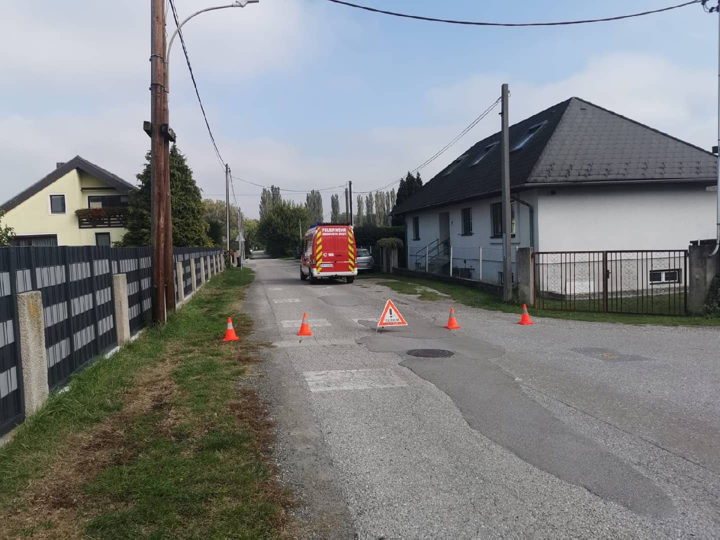 FF Ebenfurth: Granatenfund in Ebenfurth