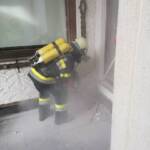 Schwelbrand nach Flämmarbeiten