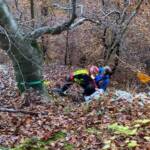 HFW Villach: Personenrettung durch Feuerwehr aus Waldstück