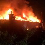 Vollbrand einer Lagerhalle