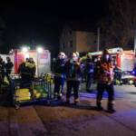Vollbrand einer Lagerhalle