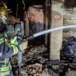 Vollbrand einer Lagerhalle