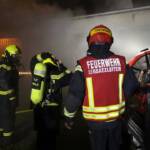 Vollbrand einer Lagerhalle