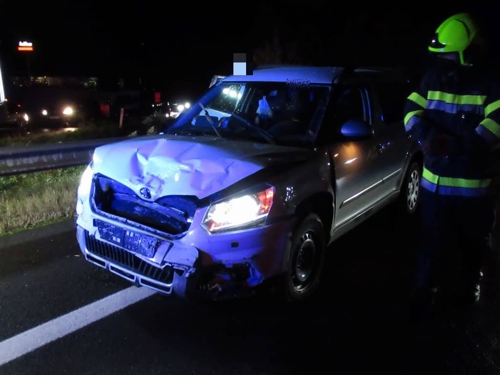 FF Leoben-Stadt: Verkehrsunfall auf der S6