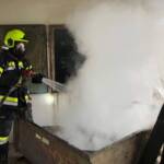 Hackschnitzelbrand in Wildbach