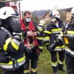 Hackschnitzelbrand in Wildbach