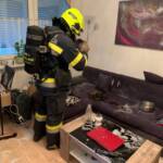 HFW Villach: Wohnungsbrand mit Menschenrettung in Landskron