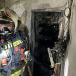 Zimmerbrand in Wien - Hietzing