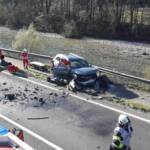 FF Bad Ischl: Schwerer Verkehrsunfall mit drei Verletzten