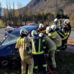 Schwerer Verkehrsunfall mit drei Verletzten