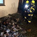 Müllcontainerbrand in Villach