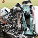 Schwerer Verkehrsunfall auf der B68