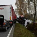 Schwerer Verkehrsunfall auf der B68