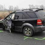 Schwerer Verkehrsunfall auf der B68