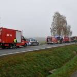 Schwerer Verkehrsunfall auf der B68