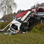 Schwerer Verkehrsunfall auf der B68