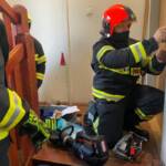 Türöffnung mit COVID-19 Verdacht