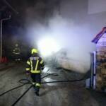 FF Bad Ischl: Brand auf Betriebsgelände
