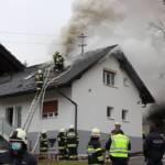 Brandeinsatz in Bad Gams