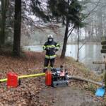 Brandeinsatz in Bad Gams