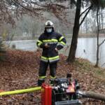 Brandeinsatz in Bad Gams