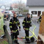 Brandeinsatz in Bad Gams