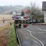 Brandeinsatz in Bad Gams