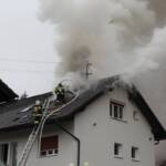 Brandeinsatz in Bad Gams