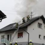 Brandeinsatz in Bad Gams
