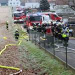 Brandeinsatz in Bad Gams