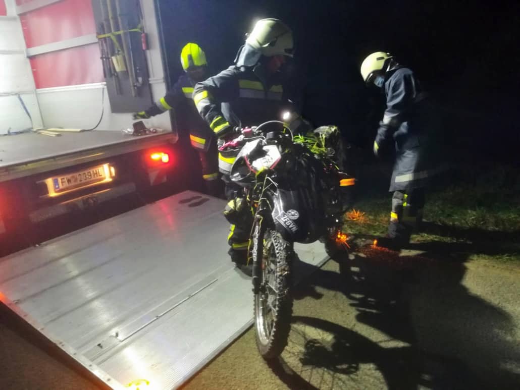 FF Breitenwaida: Verkehrsunfall mit Personenschaden