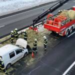 BFV Leoben: Verkehrsunfall auf der A9