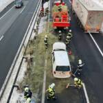 Verkehrsunfall auf der A9
