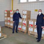 BFK Waidhofen/Thaya: Feuerwehren unterstützen bei COVID-19 Massentests