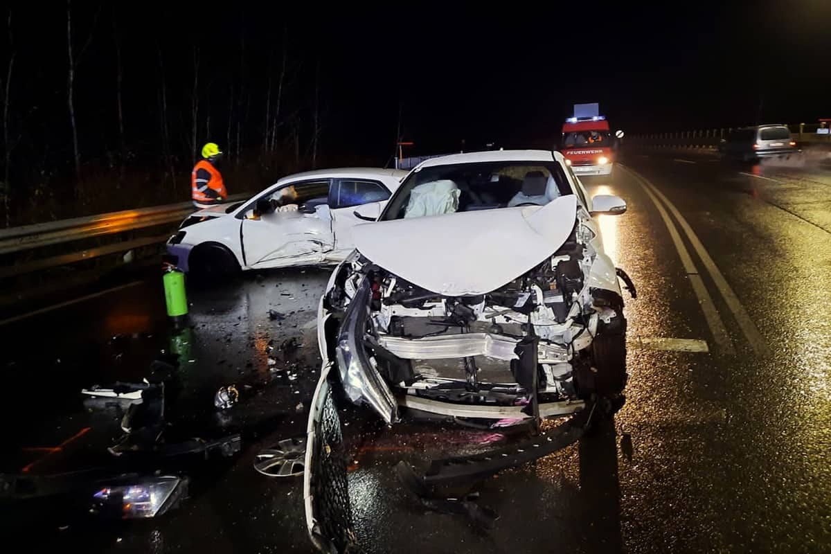 BFV Deutschlandsberg: Verkehrsunfall B76 Lannach