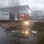 Industriebrand in Kammern