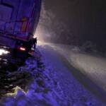 40t LKW-Bergung auf der L203