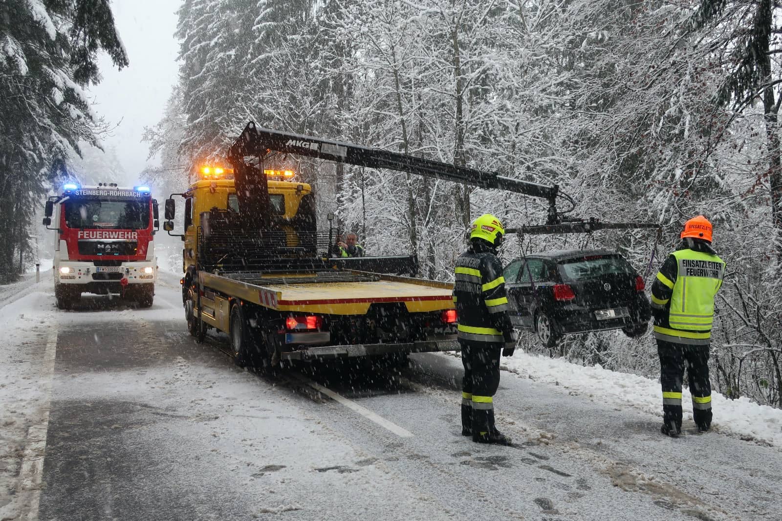BFV Graz-Umgebung: Einsätze aufgrund der Schneefälle
