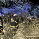 Schneefall fordert Feuerwehren