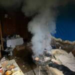 Brand in Hütte in Ebenfurth