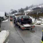 Verkehrsunfall auf der B-76