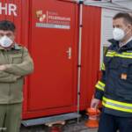 Feuerwehren aktiv bei den Covid-Massentestungen