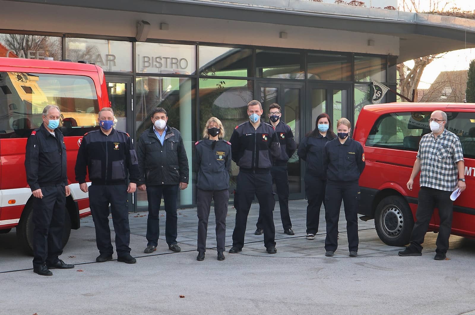 BFKDO Wr. Neustadt: Feuerwehren bei CoV Massentestungen
