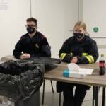 CoV Massentestungen - BFÜST21 und 21. KHD Bereitschaft unterstützen logistischen Kraftakt