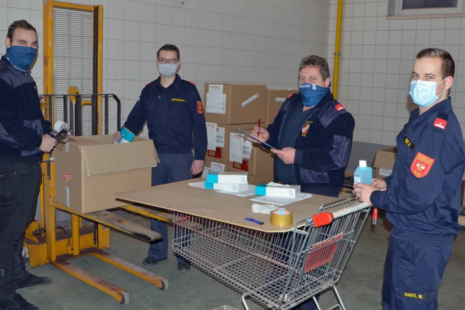 BFK Waidhofen/T: COVID-19 Massentest erfolgreich abgewickelt